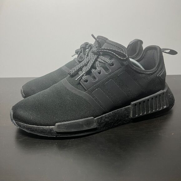 Adidas NMD R1 Boost Triple Black Men\'s Running Shoes Size 10 APE 779001 main image 8